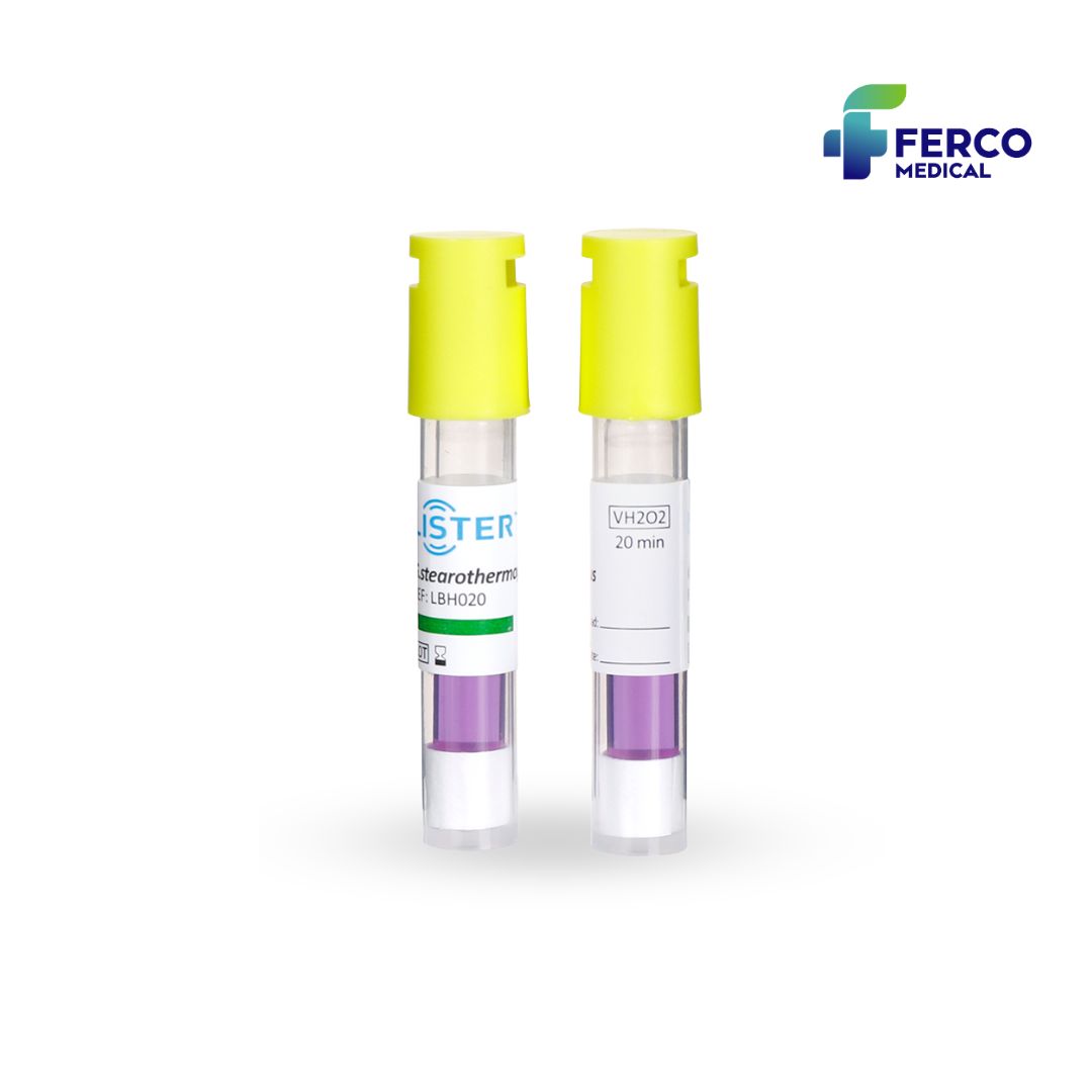 INDICADOR BIOLÓGICO ULTRA SUPER RAPIDO PARA PROCESOS DE ESTERILIZACION POR PLASMA O PEROXIDO DE HIDRÓGENO – 20 MIN