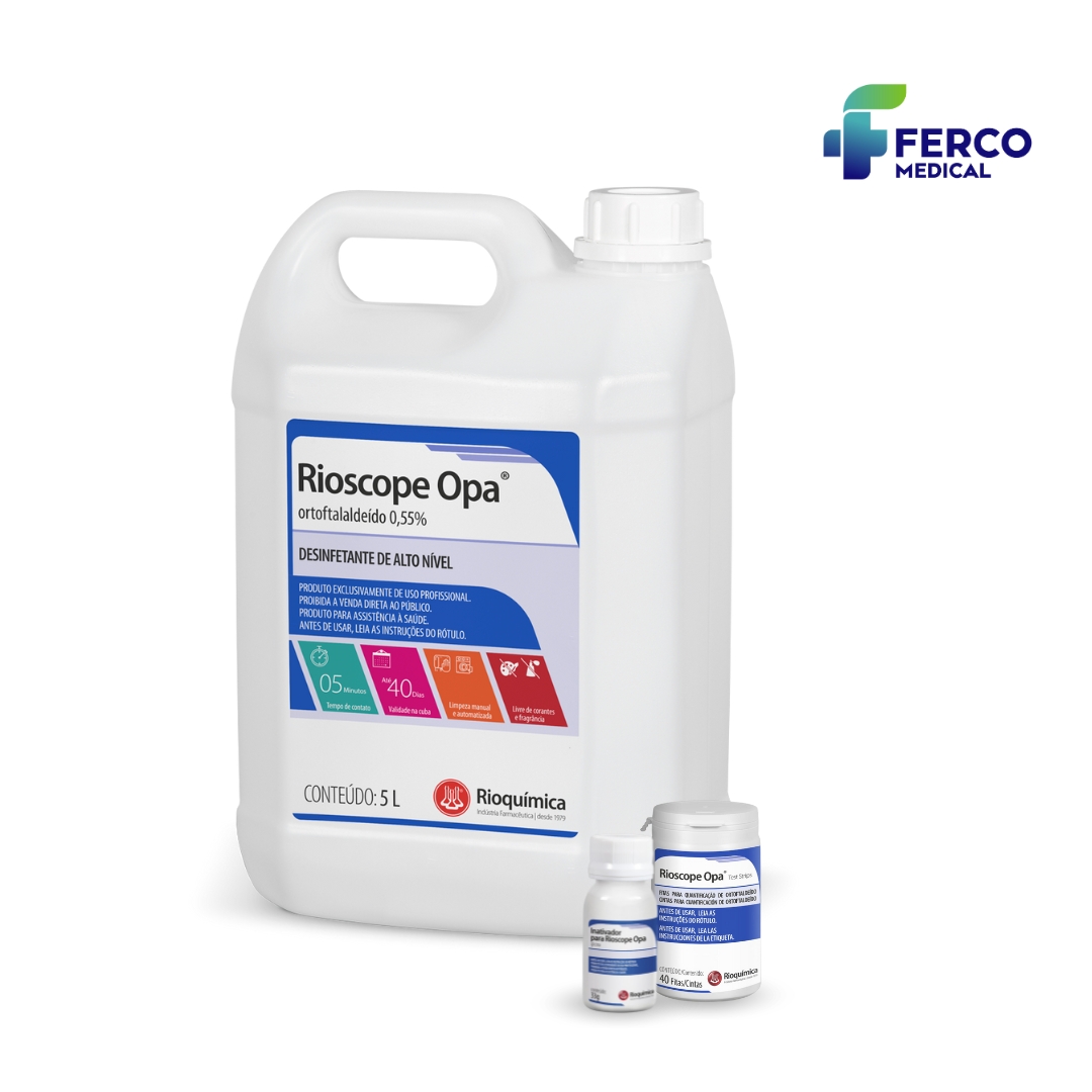 RIOSCOPE OPA® - DESINFECTANTE DE ALTO NIVEL CON ORTOFTALDEHIDO